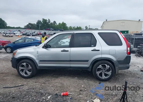 2005 Honda Cr-V Lx из США, поврежденный, VIN JHLRD68575C012203